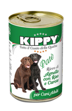 KIPPY 奇比羊+米+胡蘿蔔成犬罐頭 400g  意大利製造