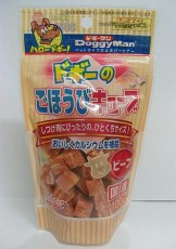 Doggyman 牛肉方塊小食, 日本製造 (100克)