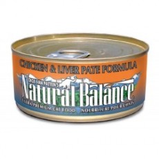 Natural Balance 雞肉+肝貓罐頭  (156g) $20 / 24罐 $432