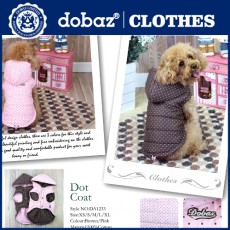 Dobaz《點點款防風外套DA1233》2013年設計款新裝寵物衣