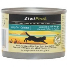 ZiwiPeak 鹿&魚配方(貓罐頭) 6.5oz $42 / 24罐 $936