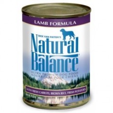 Natural Balance 羊肉 狗罐頭 (369g)