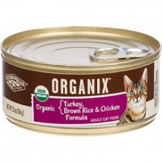 ORGANIX 有機貓罐頭火雞+糙米+雞肉 156g $17 / 24罐 $360
