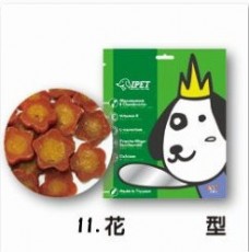 IPET台灣手工零食散裝-15款系列-犬用零食-100g 花型雞肉餅