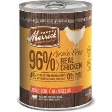 Merrick 無穀物96%雞肉狗罐頭 13.2oz