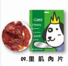 IPET台灣手工零食散裝-15款系列-犬用零食-100g 里肌肉片